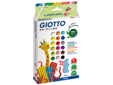 Plasticine Giotto Patplume 18x20g