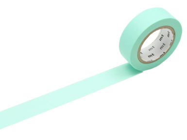 Masking tape mt 1P basic 15mmx10m pastel emerald