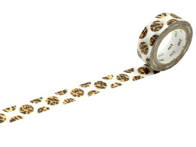 Washi dekoratyvi lipni juostelė mt ex 15mmx7m dot leopard