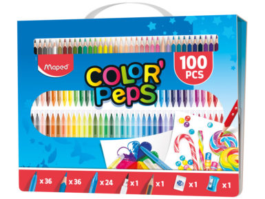 Zīmēšanas komplekts ColorPeps 100gab.