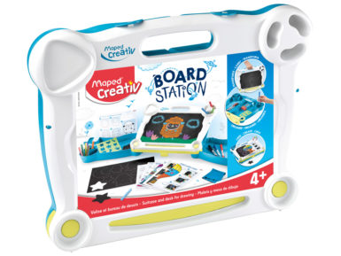 Board station for erasable drawing Maped Creativ