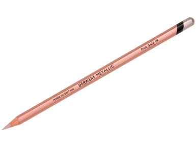 Colour pencil Derwent Metallic 19 pink gold