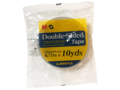 Double-sided adhesive tape M&G 18mmx9.1m