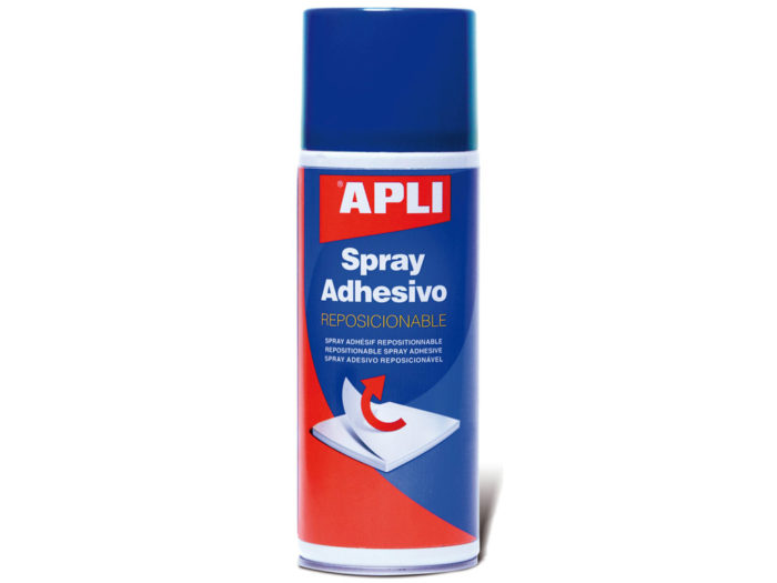 Spray adhesive repositionable Apli 400ml