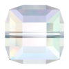 Crystal Bead Swarovski cube 5601 6mm - 1/2