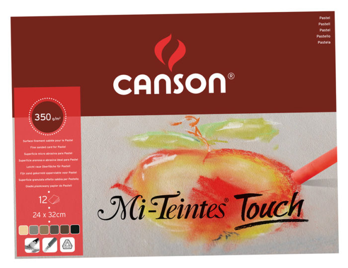 Bloknotas piešimui pastele Canson Mi-Teintes Touch