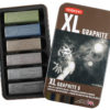 Graphite Derwent XL in metal box - 1/3