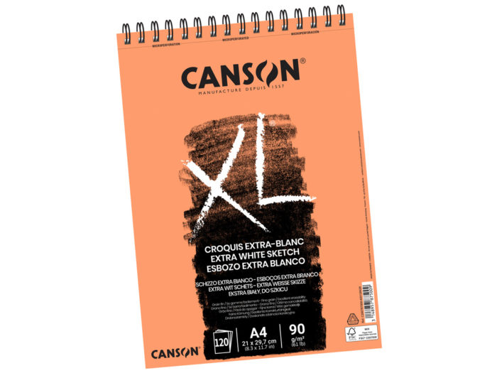 Skiču albums Canson XL Extra-Blanc