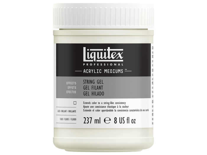 String gel medium Liquitex