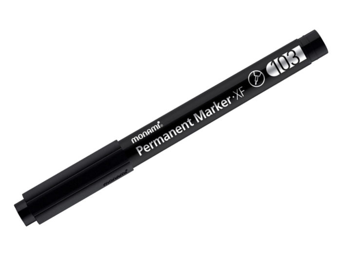 Permanent marker Monami XF 103 - 1/2