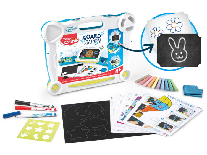 Board station for erasable drawing Maped Creativ