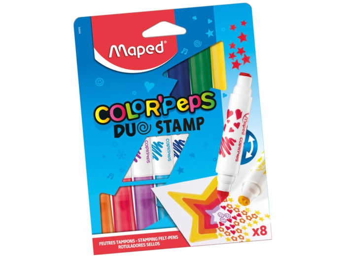 Felt pen Maped Color’Peps Duo Stamp
