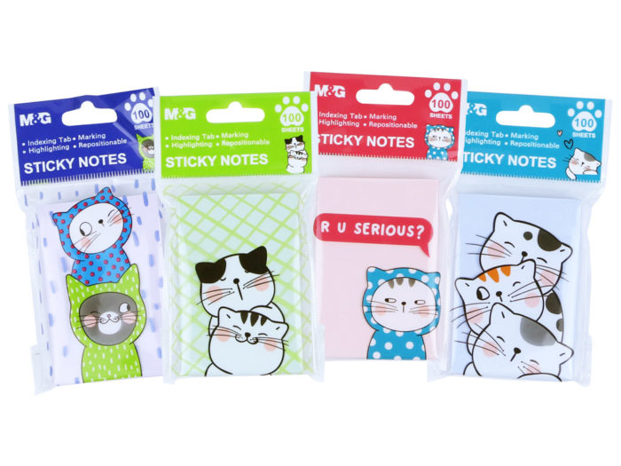 Sticky Note M&G So Many Cats
