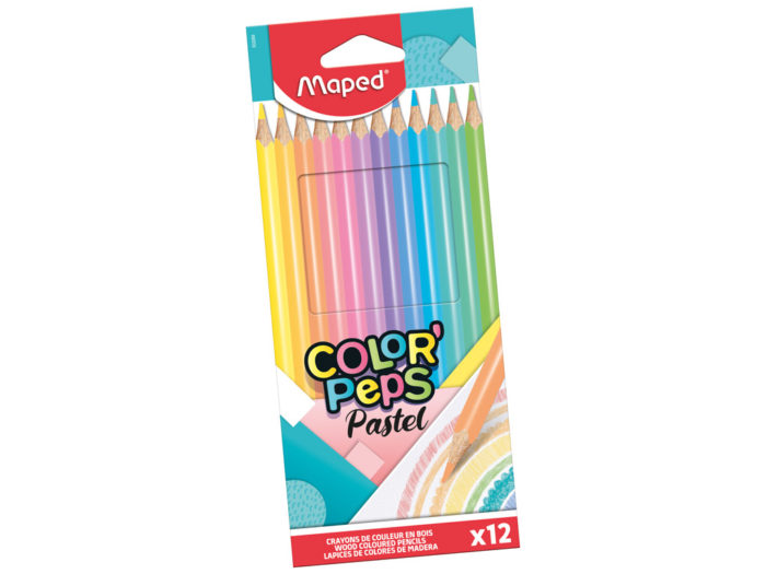 Spalvotas pieštukas Maped Color’Peps Pastel
