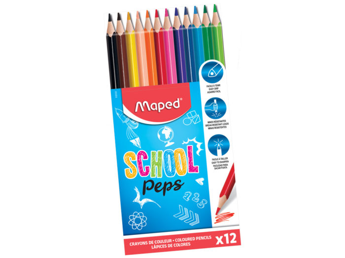 Spalvotas pieštukas Maped School’Peps