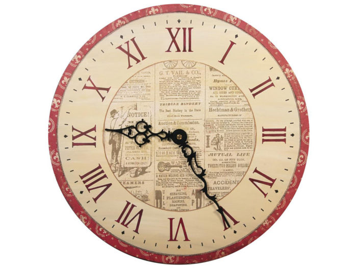 Šablons Rayher Clocks d=30cm - 2/3