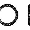Krištolinis karoliukas Swarovski BeCharmed Pave ring 85001 16.5mm - 2/2