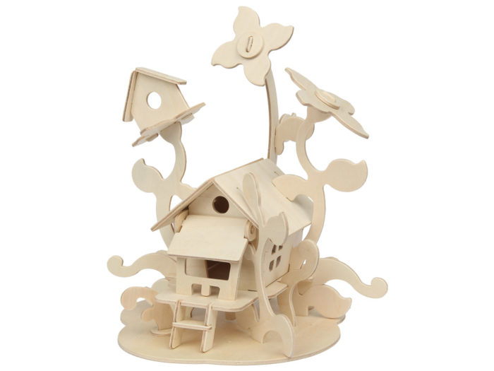 3D puzzle puidust Marabu Kids majad - 2/3