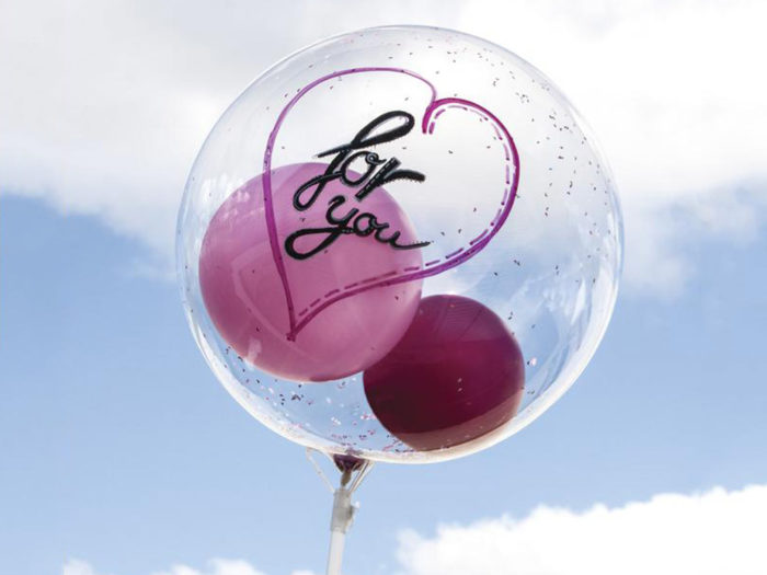 Bubble balloon Rayher transparent - 3/4