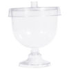 Plastic mini cake stand with dome Rayher - 2/3